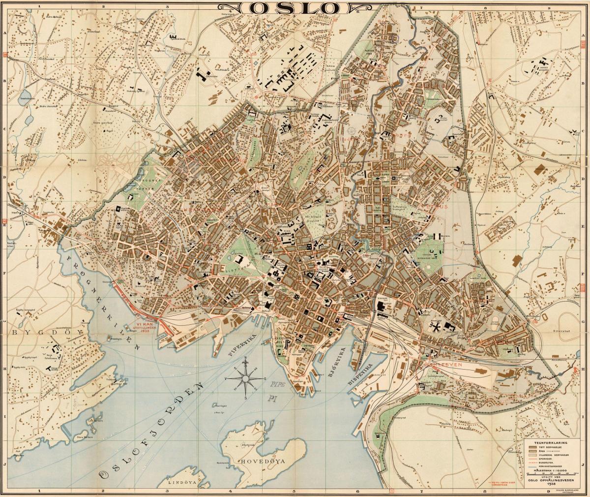 奥斯陆历史地图